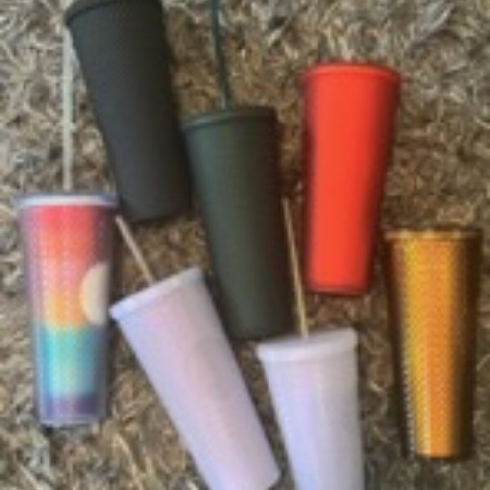 Authentic Studded Starbucks cups